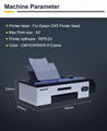 DX5 R2000 DTF printer +PET Film Oven   package price 1000ml package price