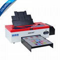 A3 L1800C DTF printer+PET Film Oven  package price 100ml package price