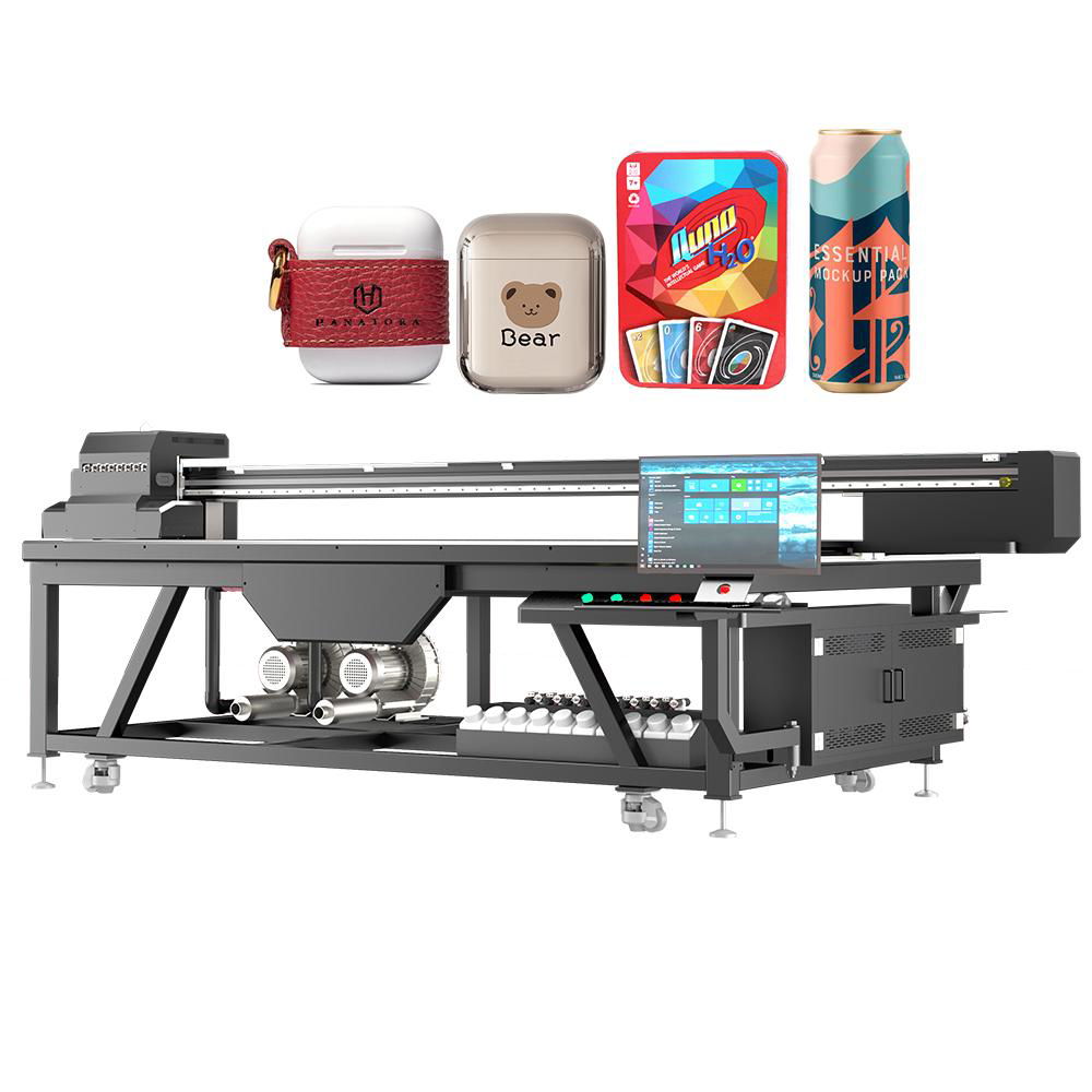 Industrial Grade 2513 UV 3d effect printing machine flatbed printer -