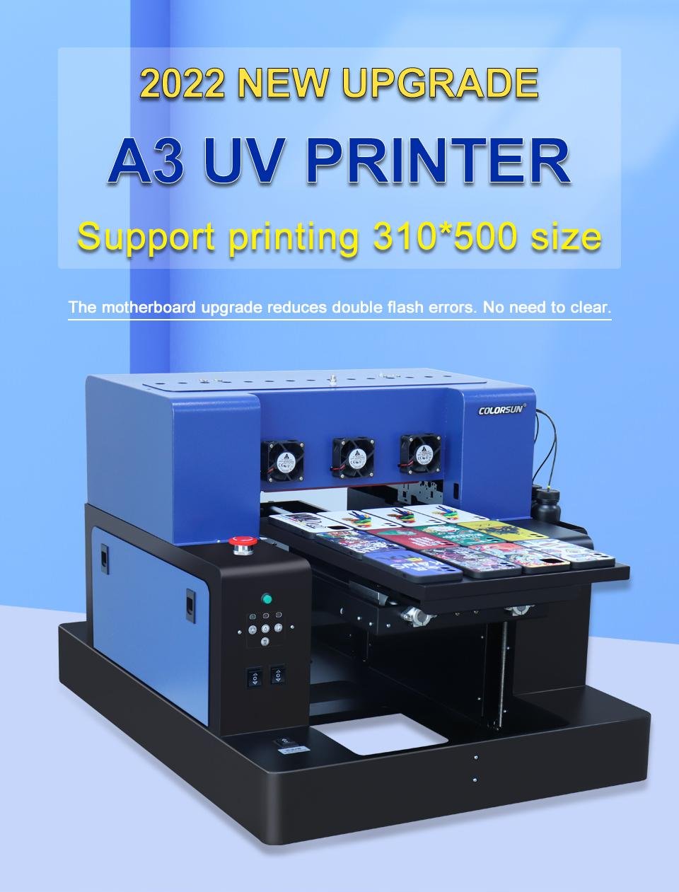 新设计 A3 A2850uv Max 平板打印机 6