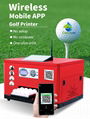 Uv Printer Mobile App Custom 12pcs Golf Balls In One Time