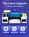 2 Head XP600 Digital DTF Printer 30cm A3 PET Film Offset T-shirt DTF Printing Ma 3