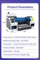 2 頭 XP600 數字 DTF 打印機 30cm A3 PET 薄膜膠印 T 卹 DTF 打印機搖粉 DTF 打印機