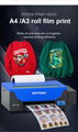 自动喷墨 T 恤 dtf 用于服装一体机 R1390 6 色墨水 dtf 打印机和烤箱 4