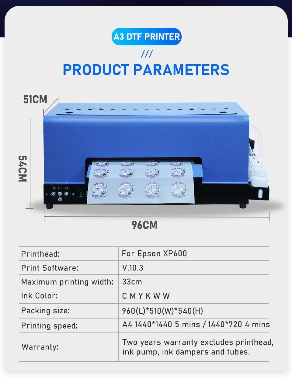 Cheap XP600 print head thermal transfer machinefor used for small batch producti 3