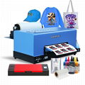 便宜的 XP600 打印頭熱轉印機用於小批量生產 A3 DTF 打印機與耗材