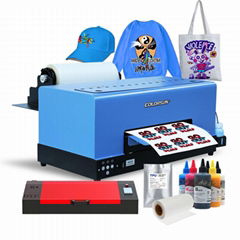 便宜的 XP600 打印头热转印机用于小批量生产 A3 DTF 打印机与耗材