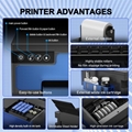 High Quality 30cm Dtf Printer Xp600 Printer L18058 A3 T Shirt Textile Printing M