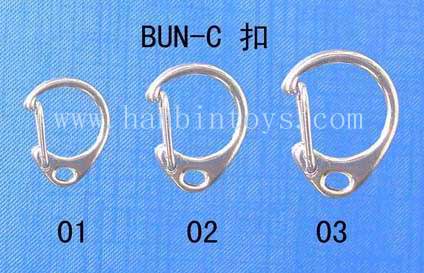 质优价廉各种尺寸铅锌合金铜龙虾扣挂勾挂扣C字扣D字扣羊眼钉 2