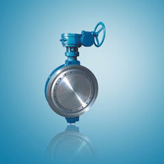 Wafer type carbon steel butterfly valve