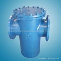 Carbon steel basket strainer flange ends 2