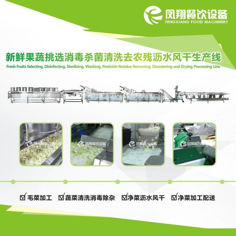 Disinfect wash air dry drying  processing line 2
