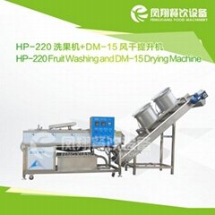 HP-220 Fruit washing and drying machine