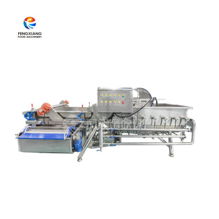 Double eddy current multi-effect vegetable cleaning production line 3