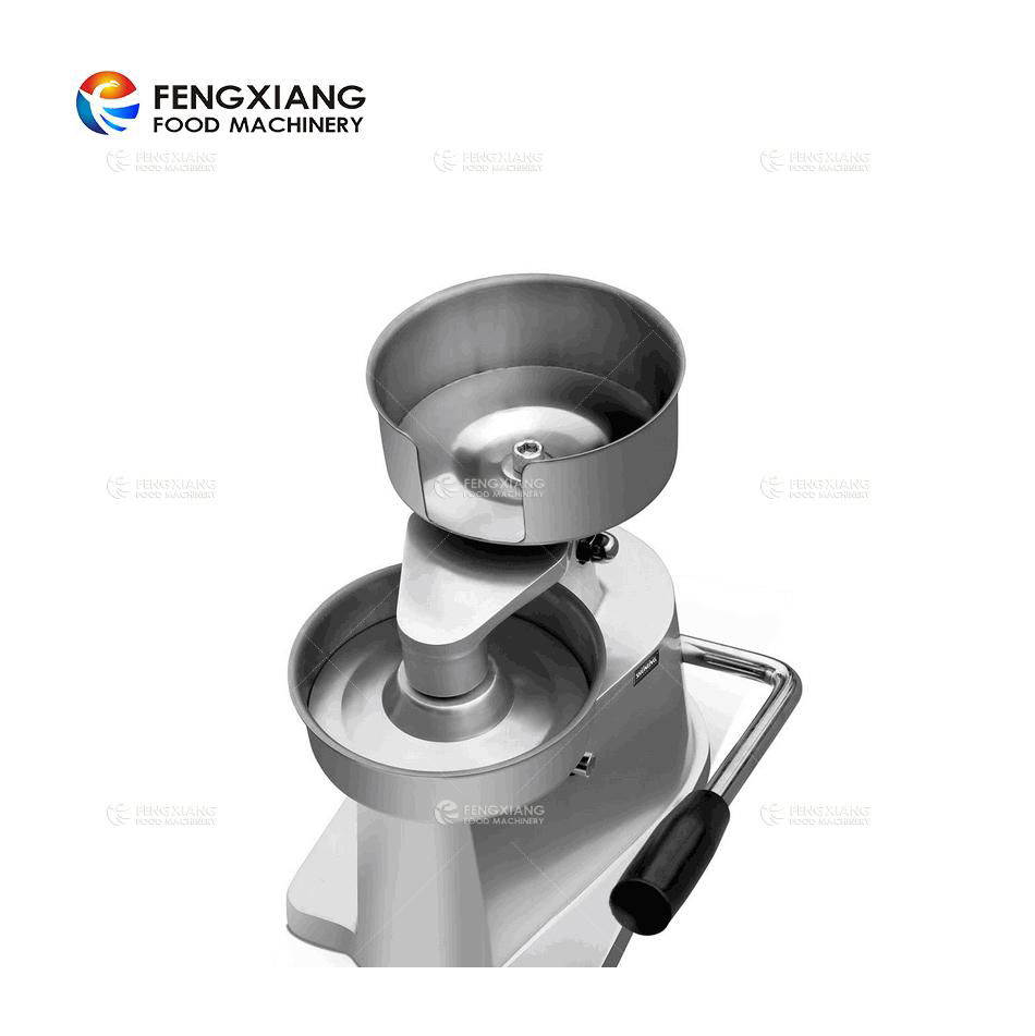 Manual hamburger patty press  Machine 2