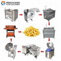 Commercial Small Type Potato Chips Making Machine French Fries Production Line 1