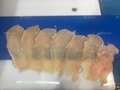 Chicken breast horizontal slicer fresh meat layering slicer