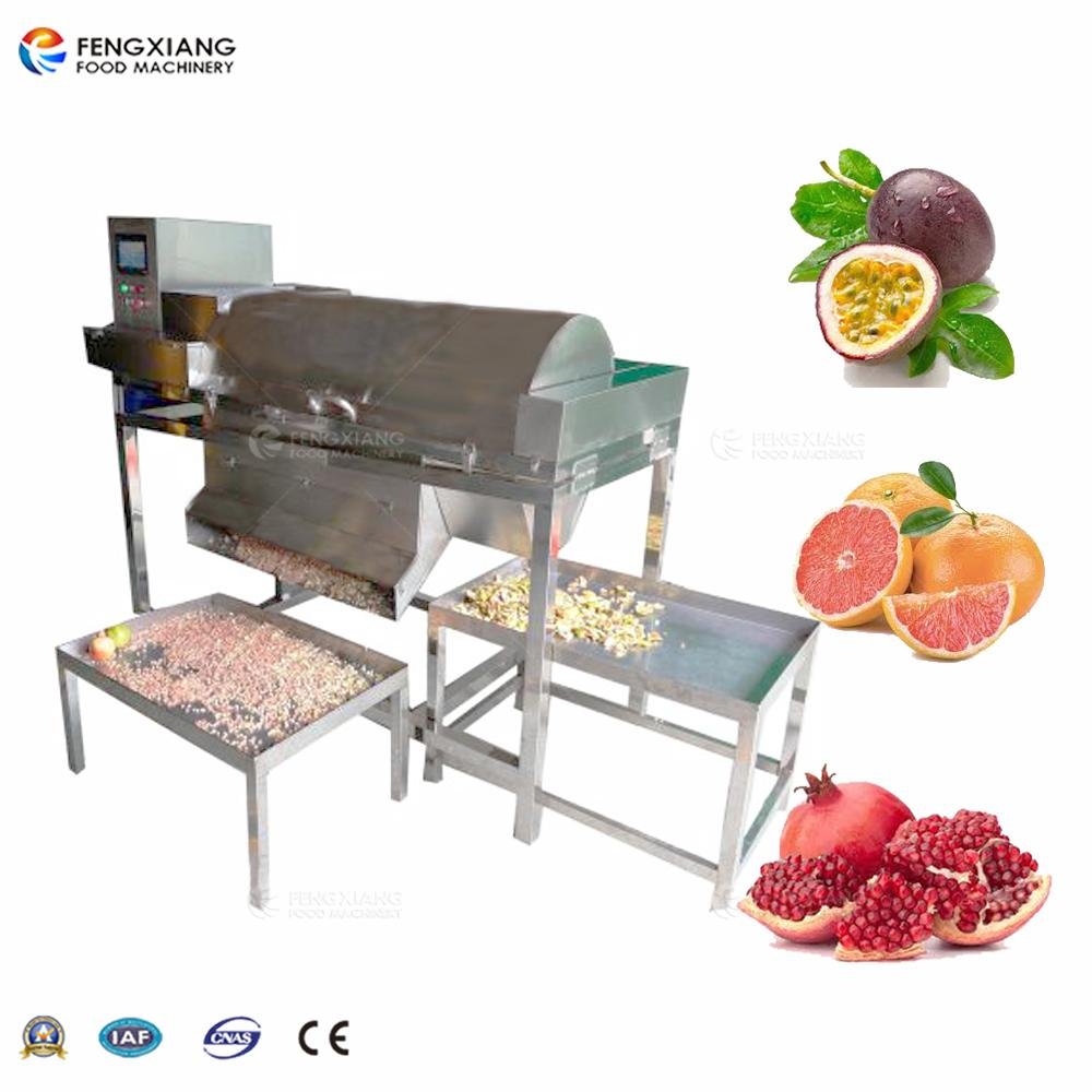 Automatic pulp splitter Passion fruit peeling machine
