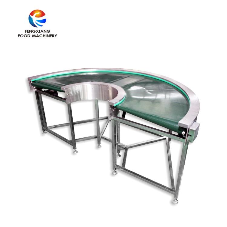 PVC Belt Food Grade Degree Customized Turning Conveyor for Production Line 2