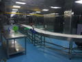 PVC Belt Food Grade Degree Customized Turning Conveyor for Production Line 5