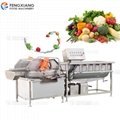 Commercial Vortex Type Vegetable And Fruit Washing Dewatering Machine