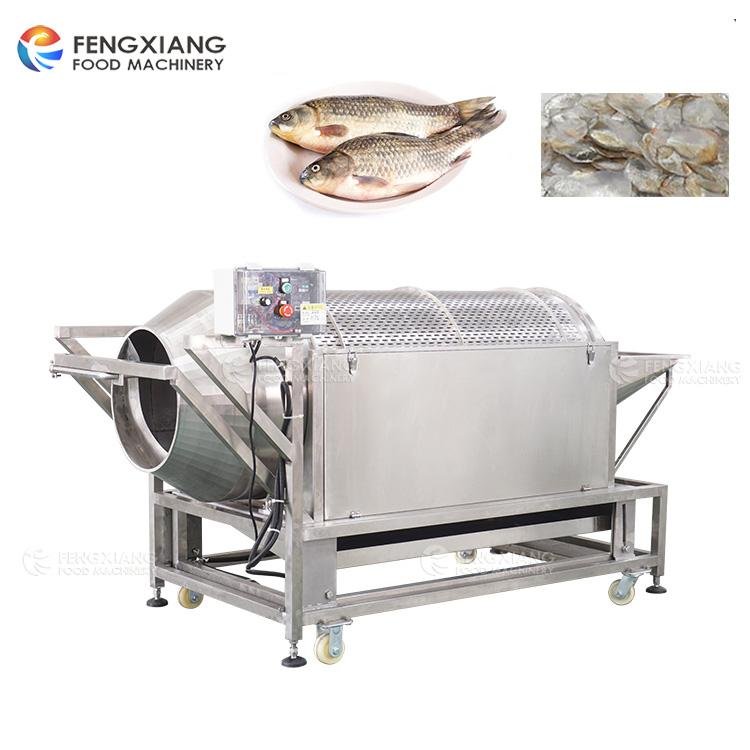  Automatic Rotating Small Fish Scale Removal Machine 2
