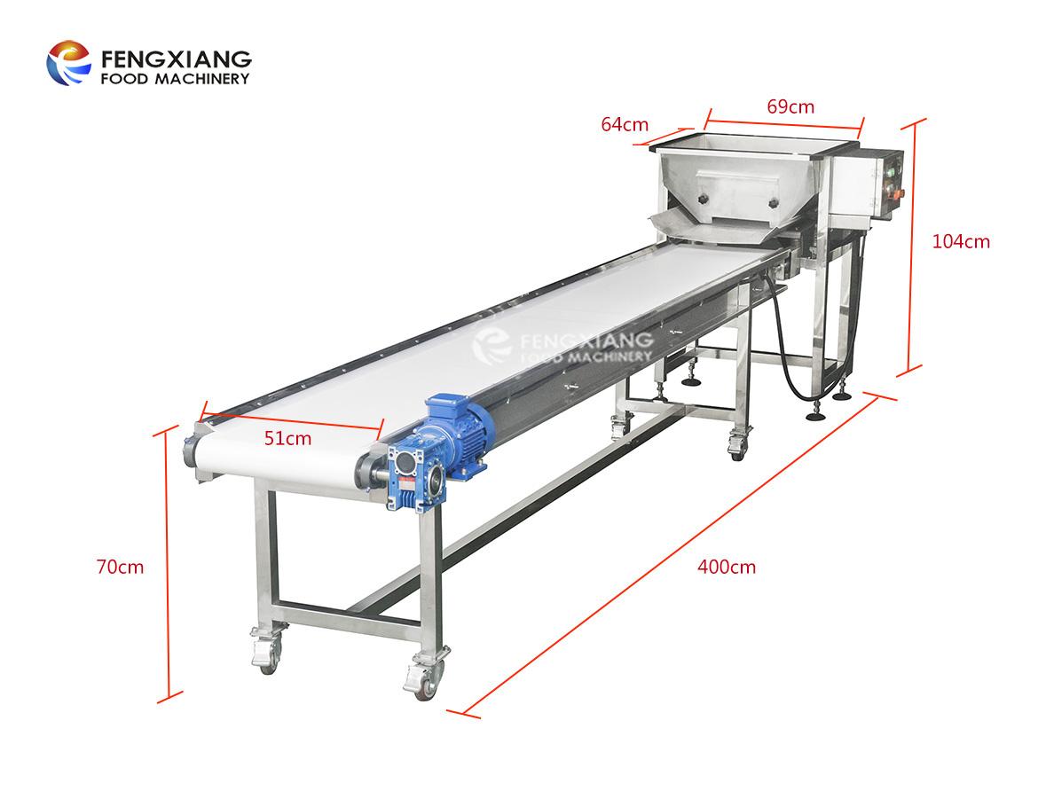  Automatic Horizontal Powder Vibrating Feeder Conveyor /Chain Shaker Feeder 3