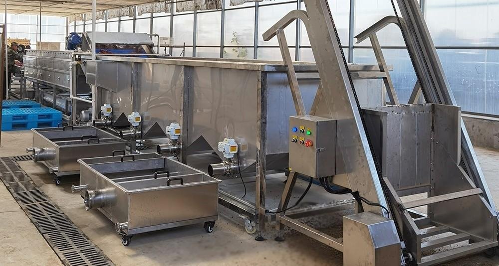 Potato Production Line Ginger Washing Line Vegetable Washing Drying Machine 2