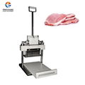 Manual meat tenderizer machine