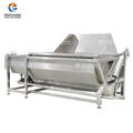 Automatic Flip Discharge Vegetable And Fruit Bubble Washing Cleaning Machine 3