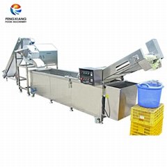 Korea vegetable cubing cleaning production line