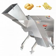  capacity industrial commercial wave shaped french fries cutting machine, potato