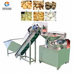 Human Hand Cutter Commercial Potato Peeler and Washing Machine