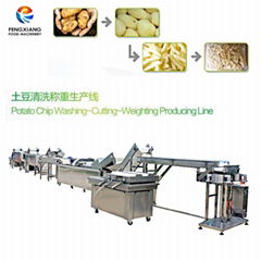 Potato production line