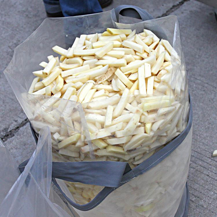 土豆去皮 挑选 切割 称重 包装 生产线 4
