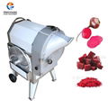 Commercial Vegetable Fruit Cube Cutting Machine White Radish Slicing Machine 2