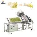Sprout root cutting machine for plants