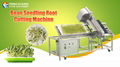 Sprout root cutting machine for plants