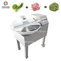 ZB-25 Floor Type Meat Chopper Mixer Meat Bowl Cutter Chopping Machine