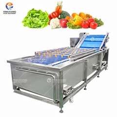  Industrial Large Vegetable Fruit Spray Washing Machine