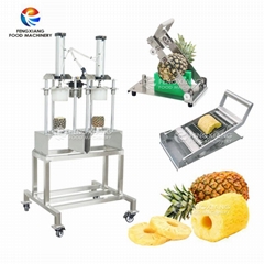  Pineapple fresh fruit cutting and canning process
