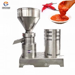 Colloid mill for grinding chili sauce and condiments