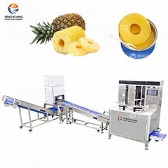 Automatic Pineapple Rings Processing Line Pineapple Peeling Coring Head e Tail C (Hot Product - 1*)