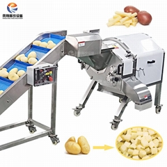 Aloe Pineapple Cube Cutter Large Fruit Vegetable Dicing Machine
