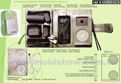 2in1: iPod Accessory Carrying Case & Mini Speaker