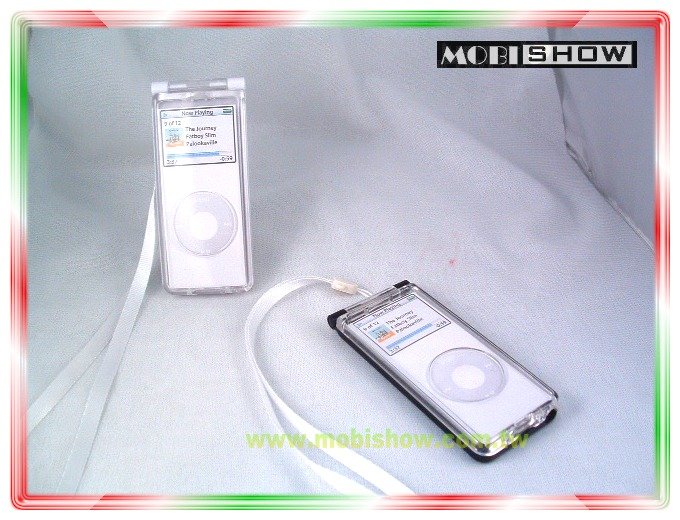 iPod nano 透明压克力保护盒