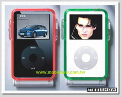 iPod 5代透明压克力塑胶保护壳(盒)