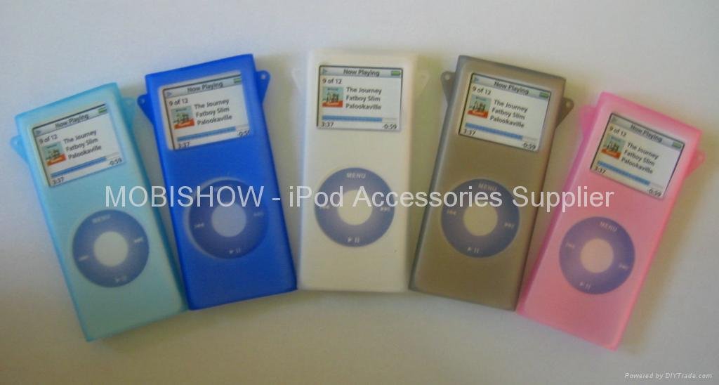 iPod nano 2果凍矽膠保護套(夜光型可選購) 1