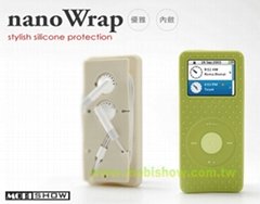 iPod nano耳機收納保護套