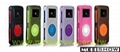 iPod Nano 2nd 雙層時尚矽膠保護套